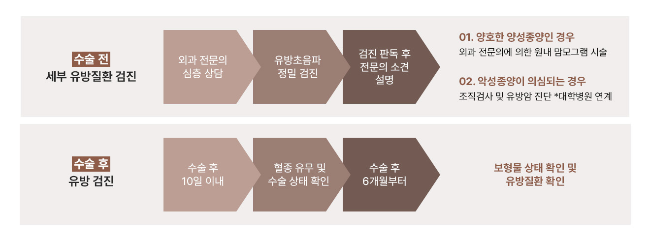 유방검진 과정